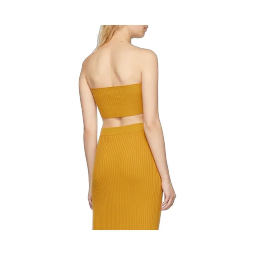 Rib Knitted Tube Top
