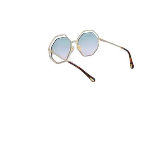 Octagonal Frame Sunglasses