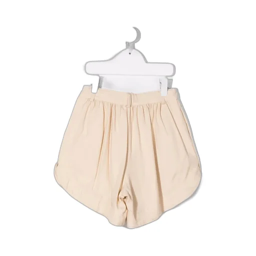 Decorative Buttons Ruched Detail Shorts