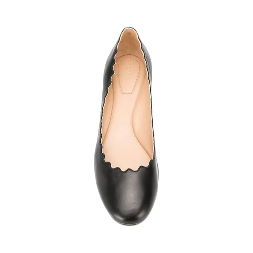 Black Lace Decorative Ballet Shoes