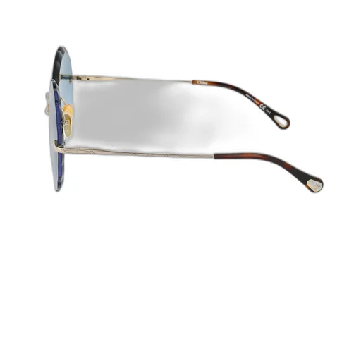 Round Scalloped Frame Sunglasses
