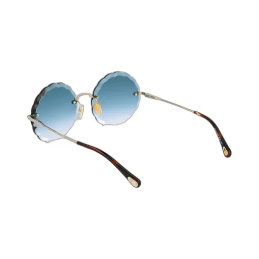 Round Scalloped Frame Sunglasses