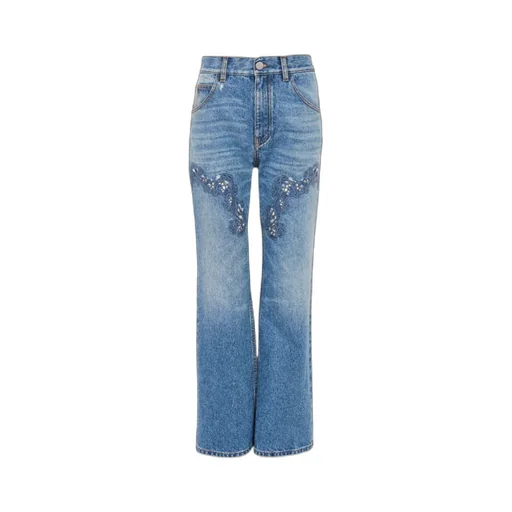 Cropped Bootcut Jeans