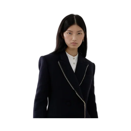 Chain-Embellished Jacket