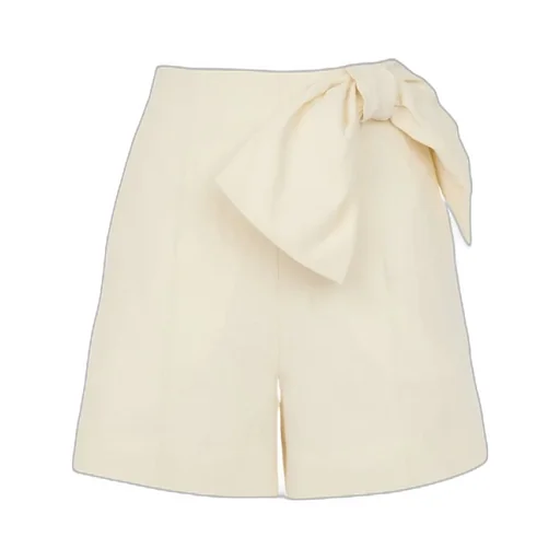 Bow Detailed High-Rise Shorts