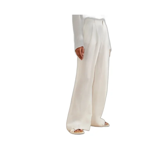 Pleated Wide-Leg Pants