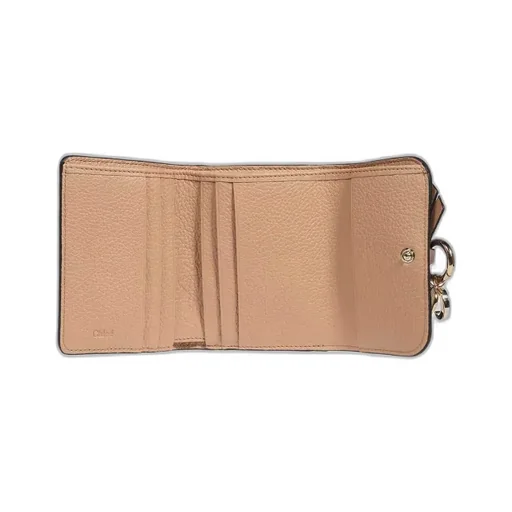 Logo Plaque Tri-Fold Wallet