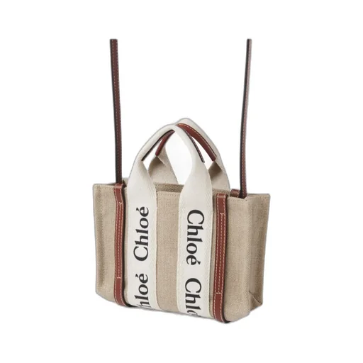 Woody Logo Printed Mini Tote Bag