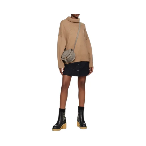 Marcie Foldover Small Saddle Bag