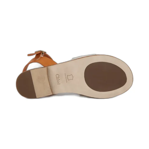 Logo-Embroidered Open-Toe Sandals