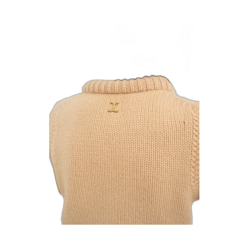 Crewneck Cropped Knitted Sweater