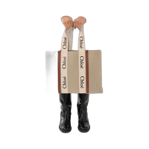 Woody Large Cotton Tote Bag