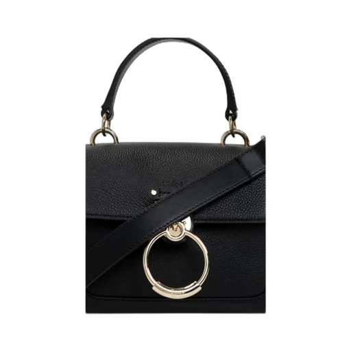 Tess Foldover Mini Top Handle Bag