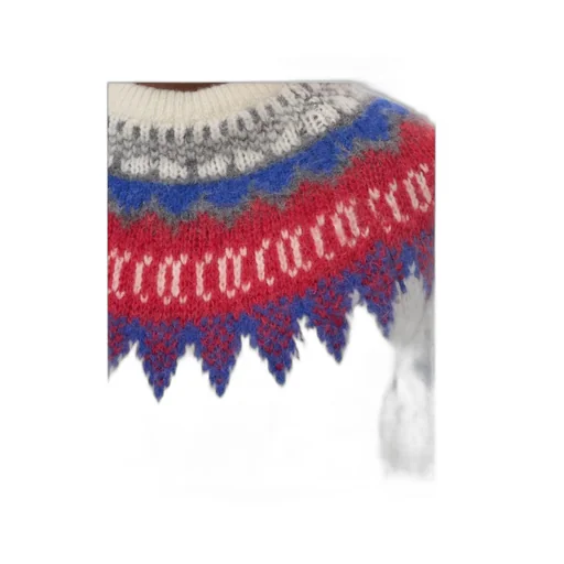 Fairisle-Pattern Crew-Neck Sweater