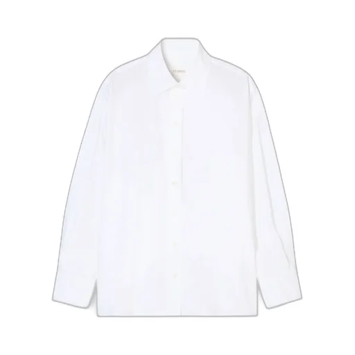 Long-Sleeve Collared Shirt