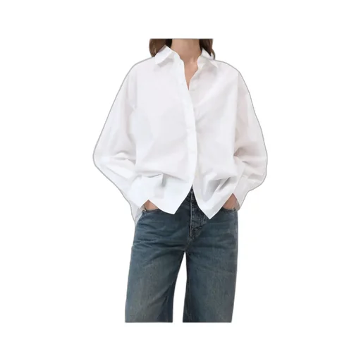Long-Sleeve Collared Shirt