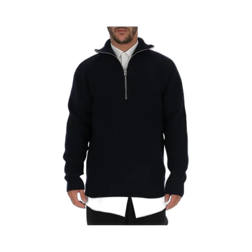 Ribbed Zip-Up Sweatshirt
