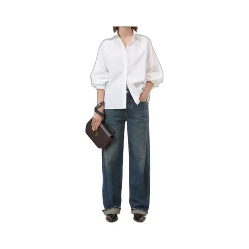 Long-Sleeve Collared Shirt