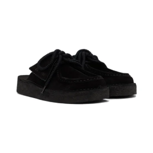 Lace-Up Mules