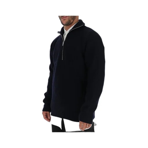 Ribbed Zip-Up Sweatshirt