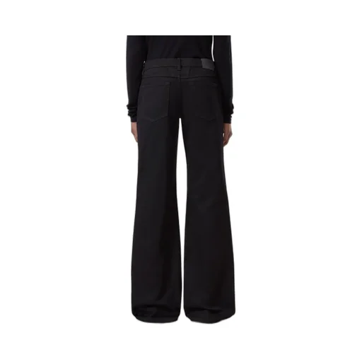 Embroidered High-Rise Jeans