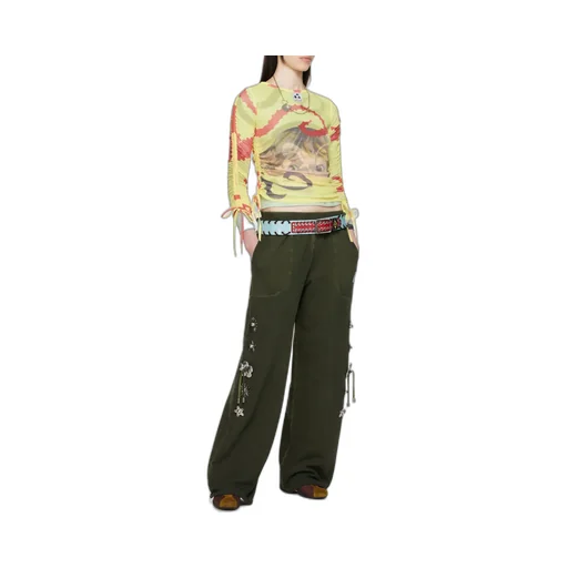 Ballast Mesh Long Sleeve Top