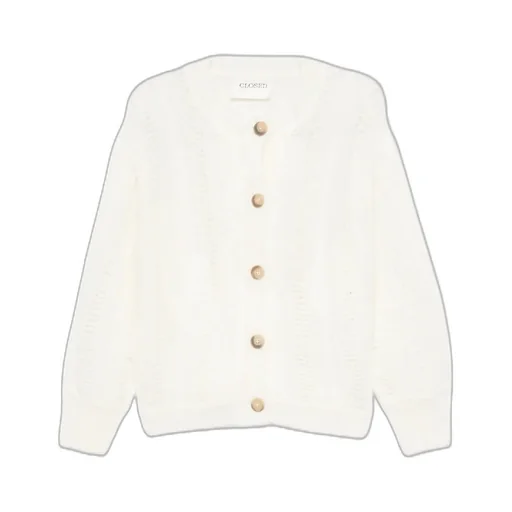 Crew-Neck Cardigan