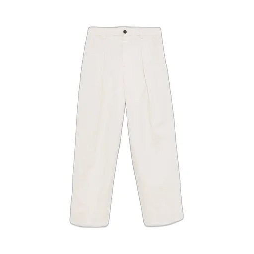 Pleated Wide-Leg Pants