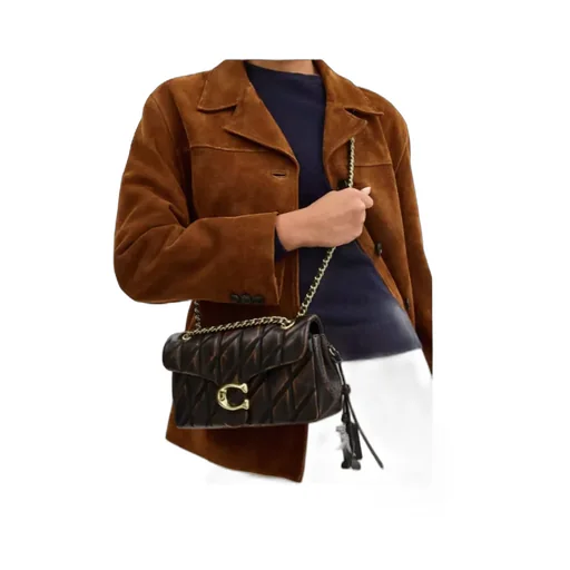 Tabby Shoulder Bag 26 In Loved Leather With Quilting
