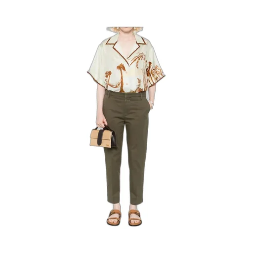 Straight-Leg Trousers