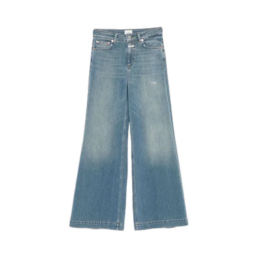 Five-Pocket Design Flared Jeans
