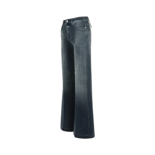 Straight-Leg Denim Jeans