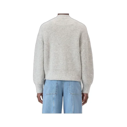 V-Neck Ribbed Cardigan