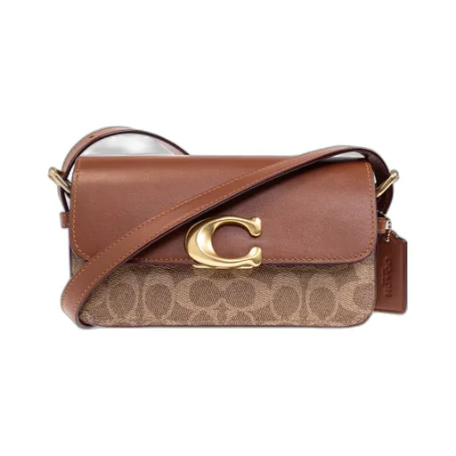 Logo-Plaque Shoulder Bag