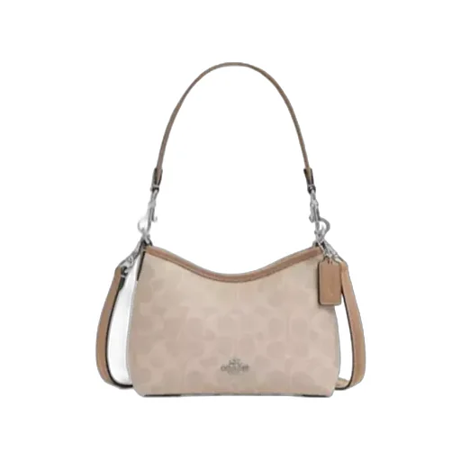 Laurel Small Shoulder Bag In Signature Canvas