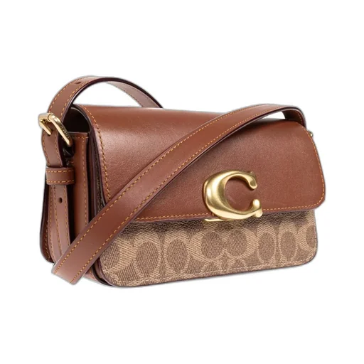 Logo-Plaque Shoulder Bag