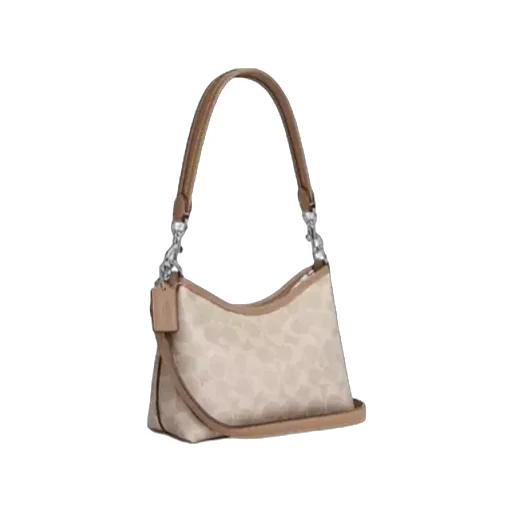 Laurel Small Shoulder Bag In Signature Canvas