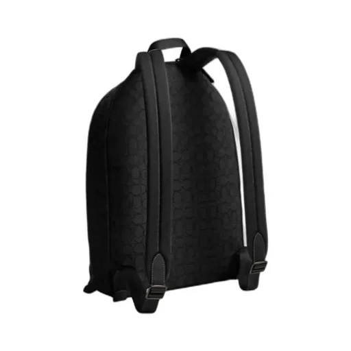 Monogram-Pattern Backpack