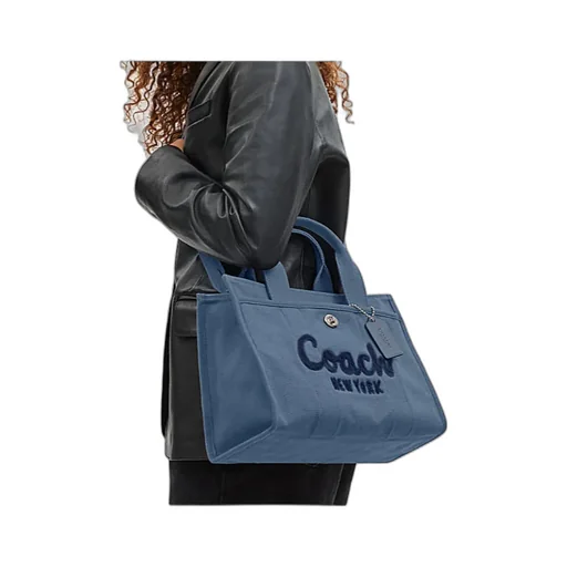 Logo Embroidered Tote Bag
