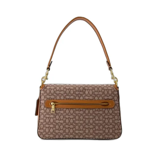 Tabby Monogram-Jacquard Canvas Shoulder Bag
