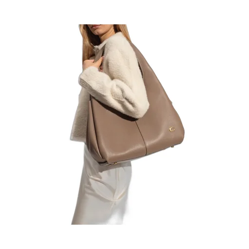 Lana Logo Plaque Shoulder Bag