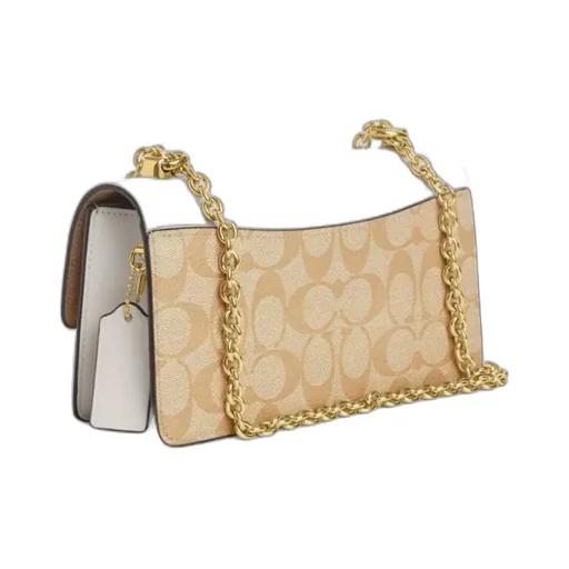 Logo Letter Shoulder Bag