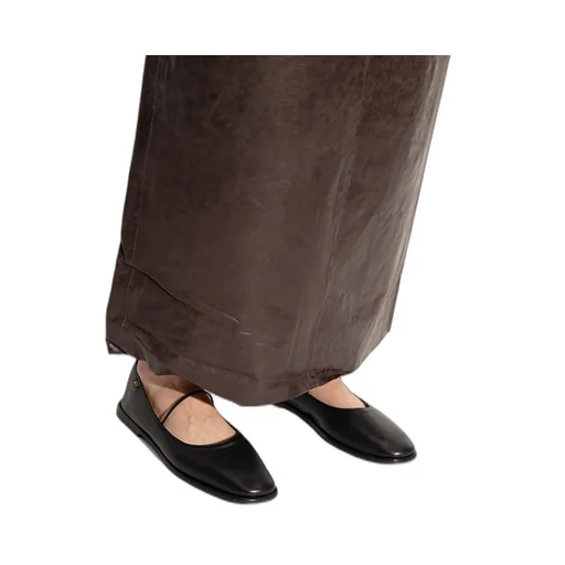 Emilia Leather Ballerina Shoes