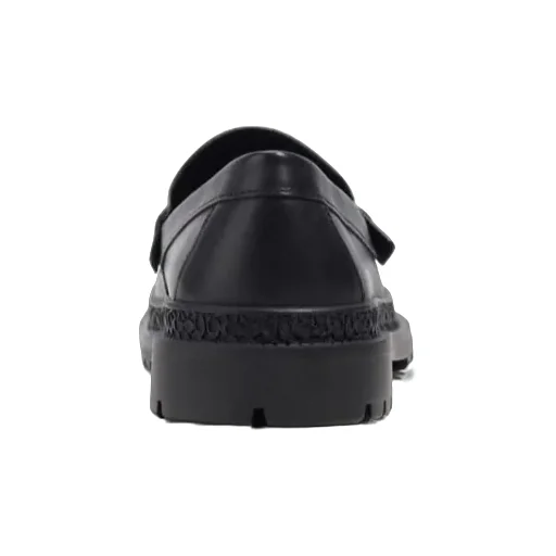 Penny-Slot Leather Loafers