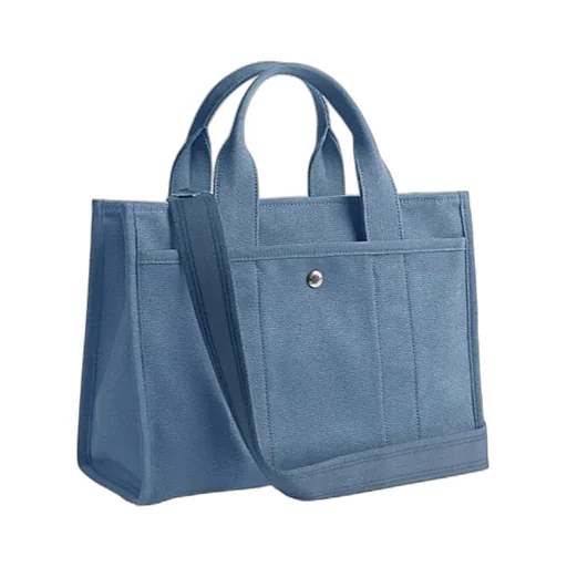 Logo Embroidered Tote Bag