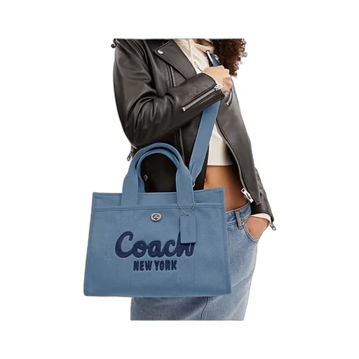 Logo Embroidered Tote Bag