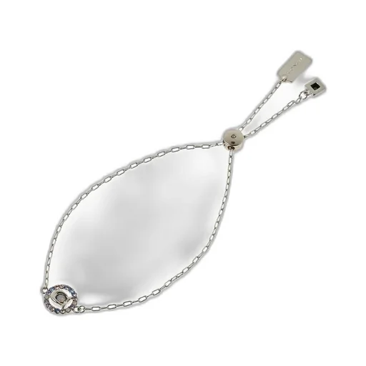 Multi-Crystal Slider Bracelet