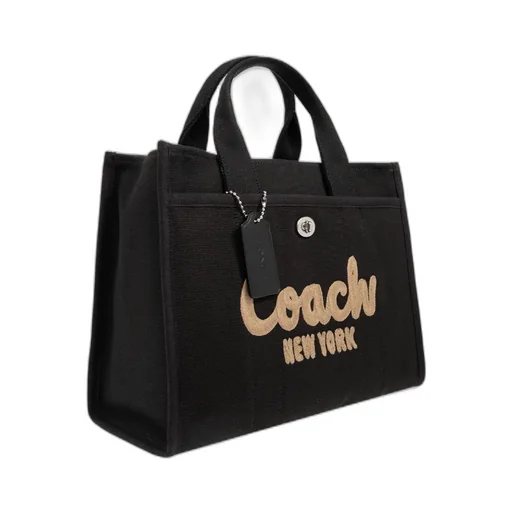 Logo-Embroidered Shopper Bag
