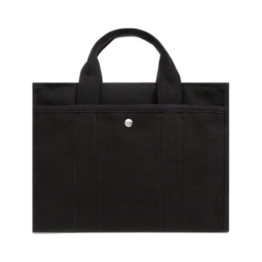Logo-Embroidered Shopper Bag