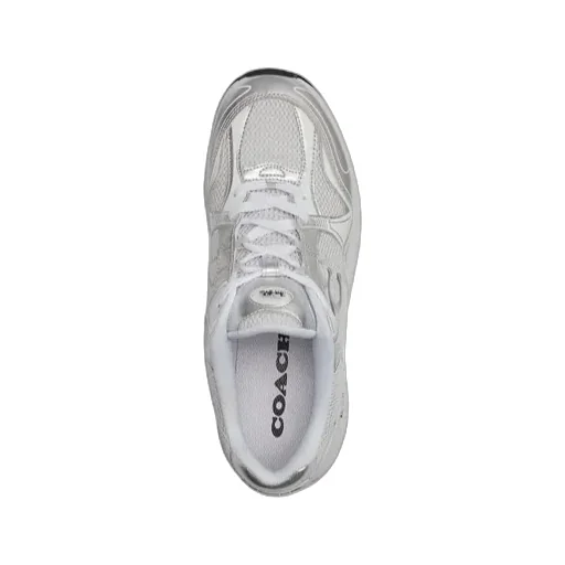 C301 Low-Top Panelled Trainers